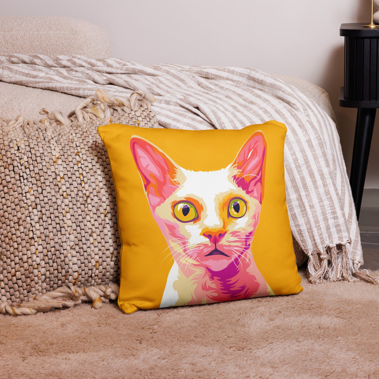 Devon Rex Koristetyynynpäällinen, Pop Art