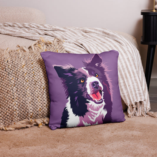 Bordercollie Koristetyynynpäällinen, Pop Art