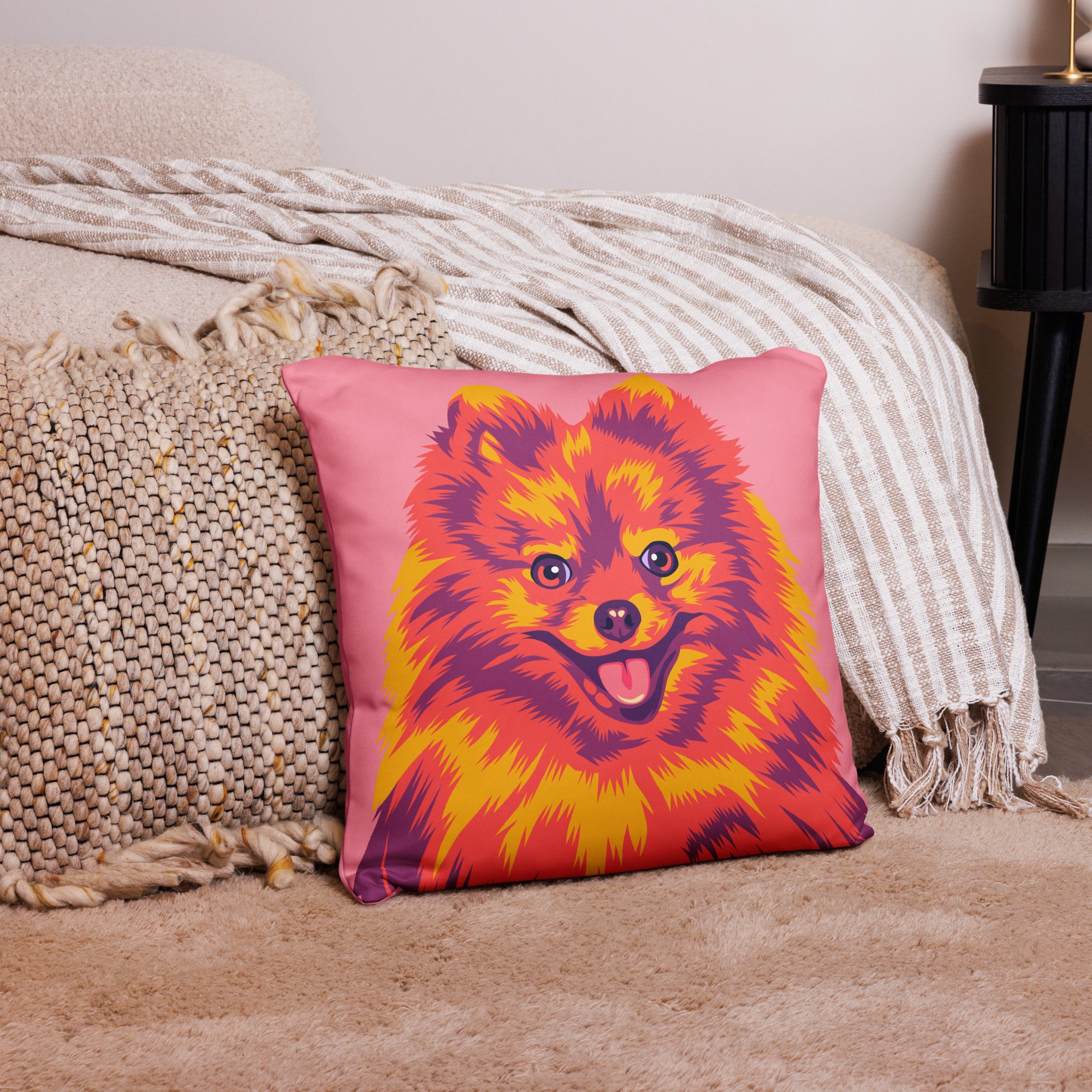 Kleinspitz Koristetyynynpäällinen, Pop Art