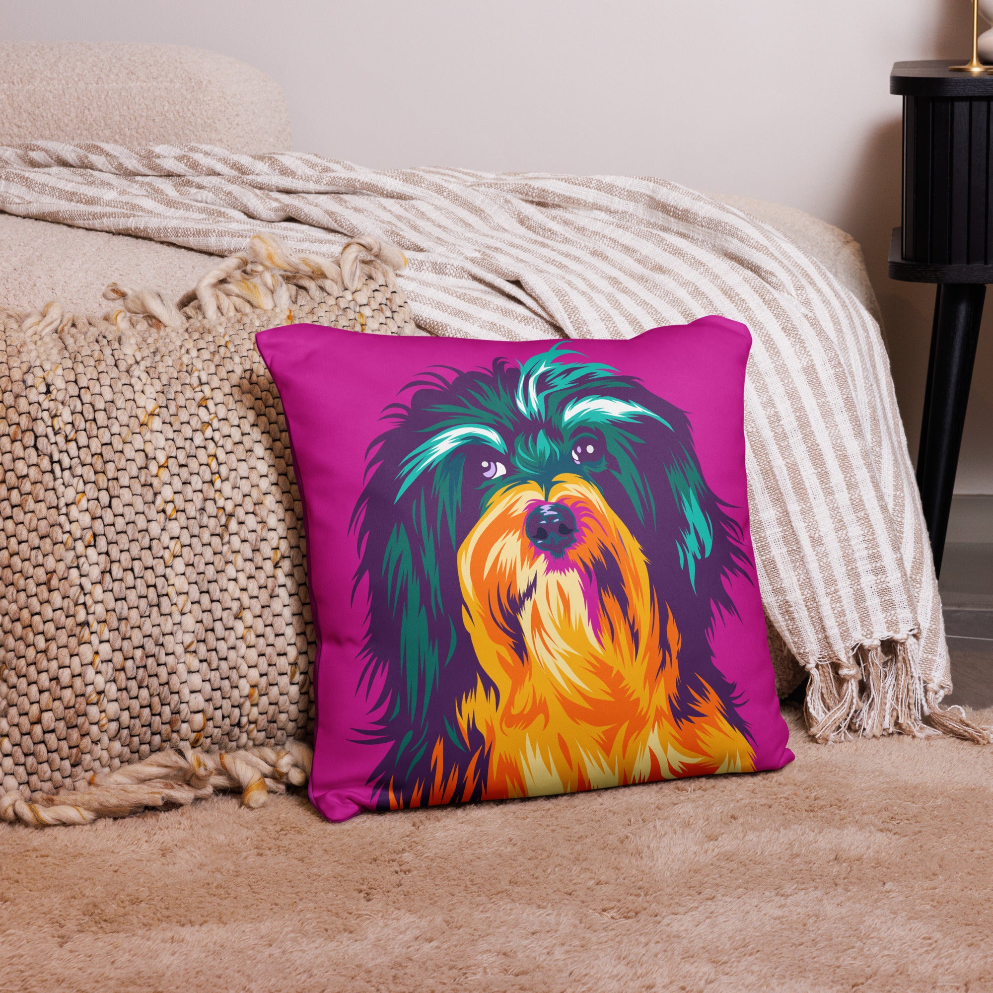 Havannankoira Koristetyynynpäällinen, Pop Art