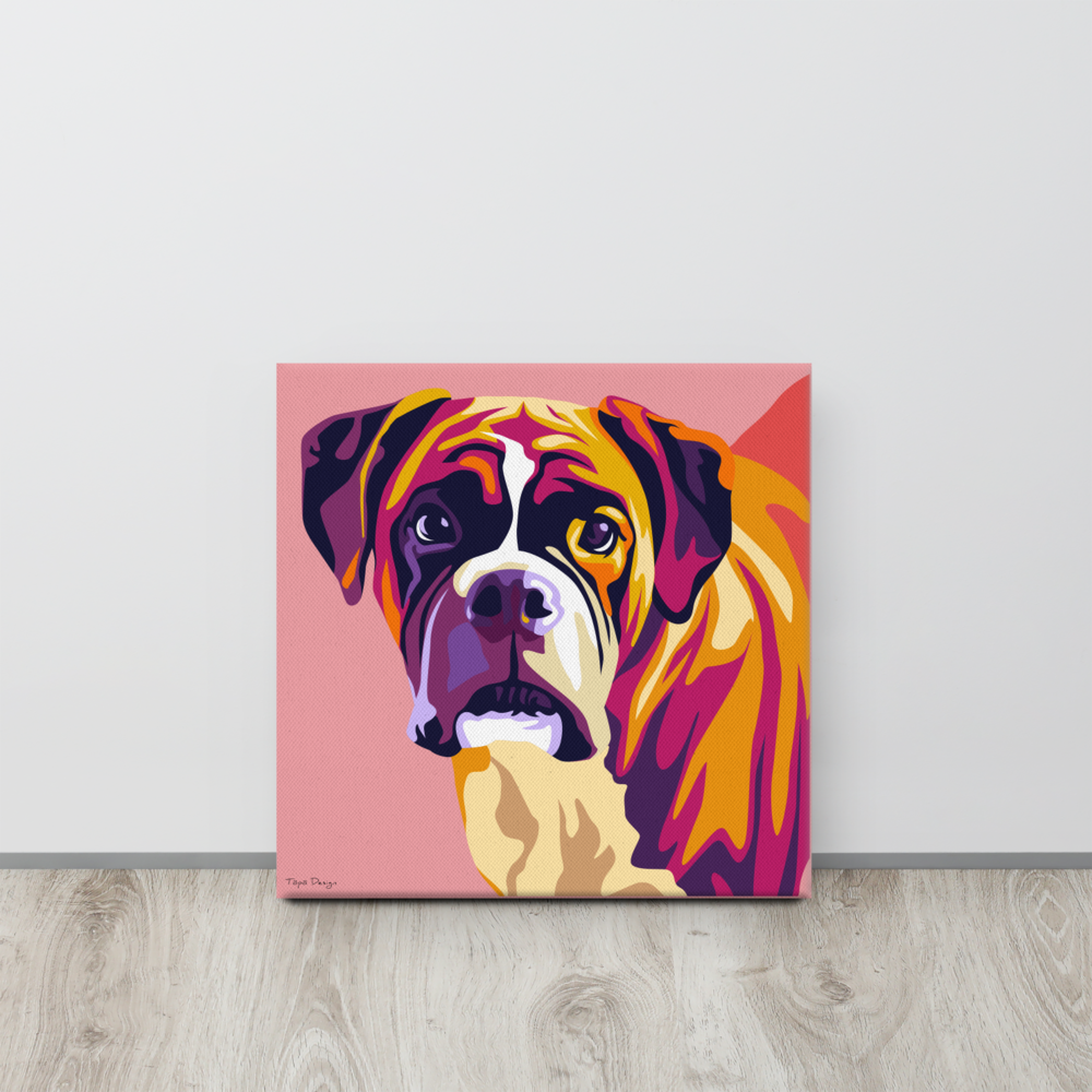 Bokseri Canvas-taulu, Pop Art