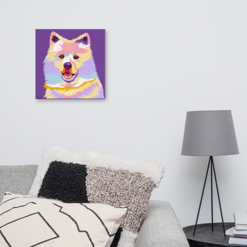 Samojedi Canvas-taulu, Pop Art