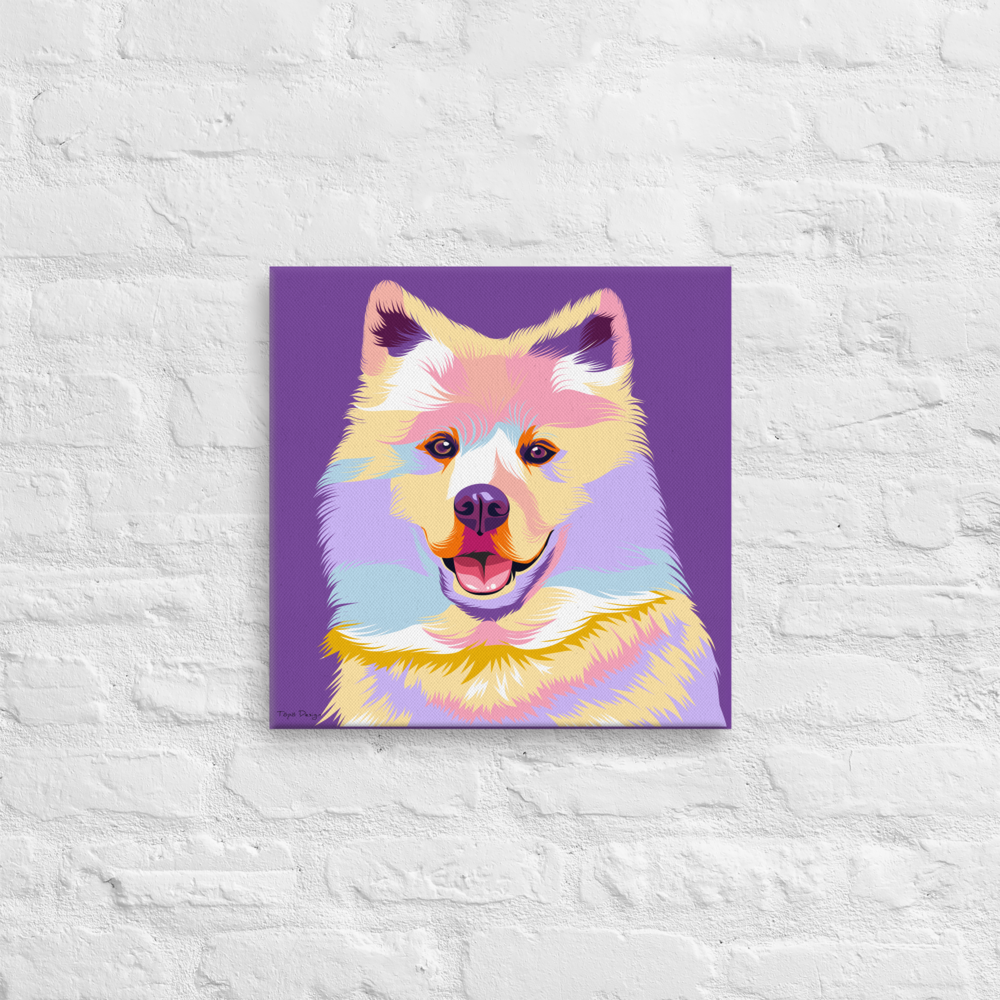Samojedi Canvas-taulu, Pop Art