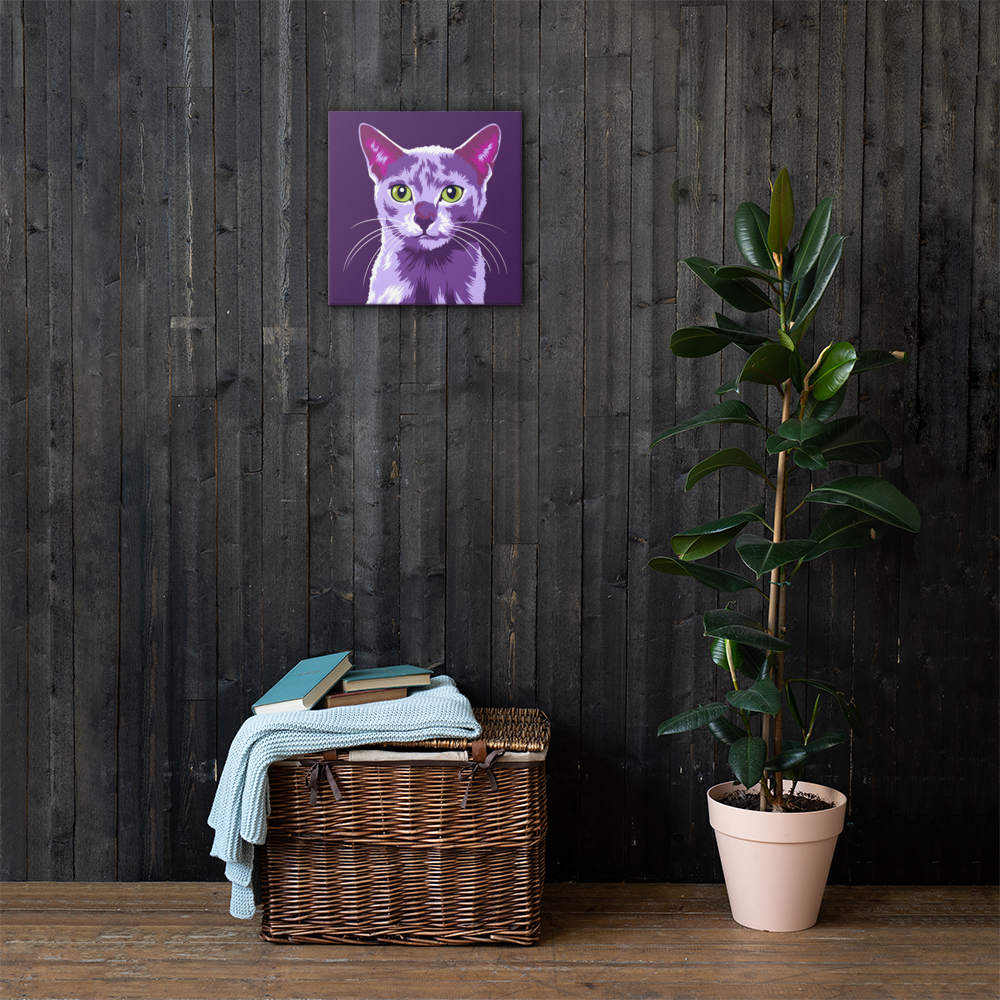 Venäjänsininen Canvas-taulu, Pop Art