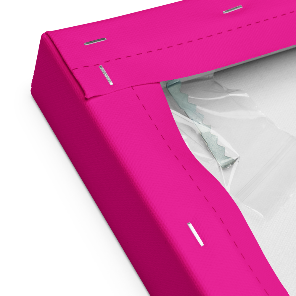 Mäyräkoira sivuprofiili Canvas-taulu, Pop Art