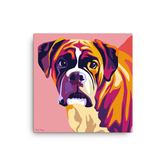 Bokseri Canvas-taulu, Pop Art