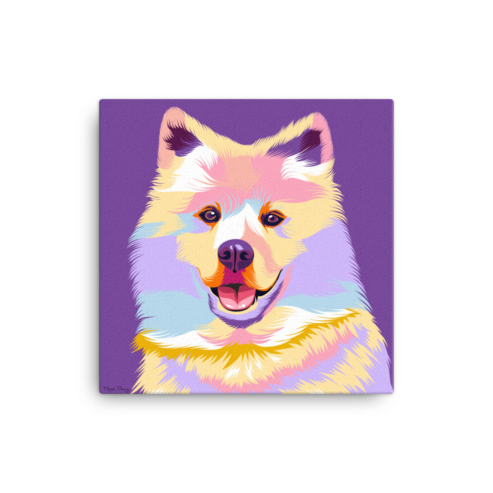 Samojedi Canvas-taulu, Pop Art