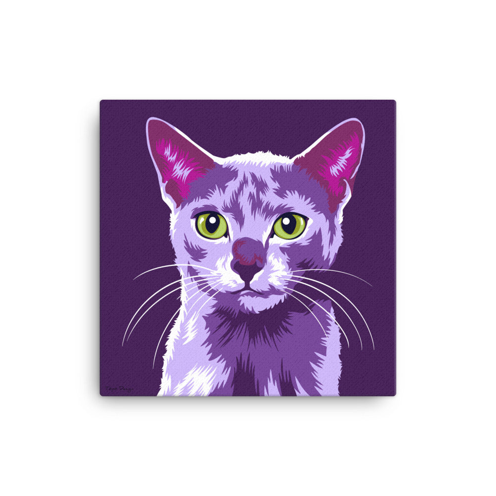 Venäjänsininen Canvas-taulu, Pop Art