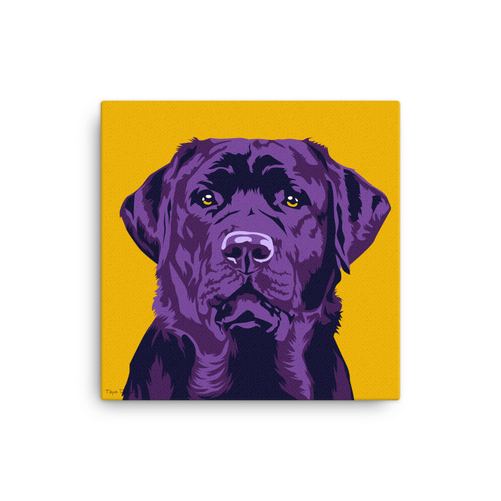 Labradorinnoutaja Canvas-taulu, Pop Art