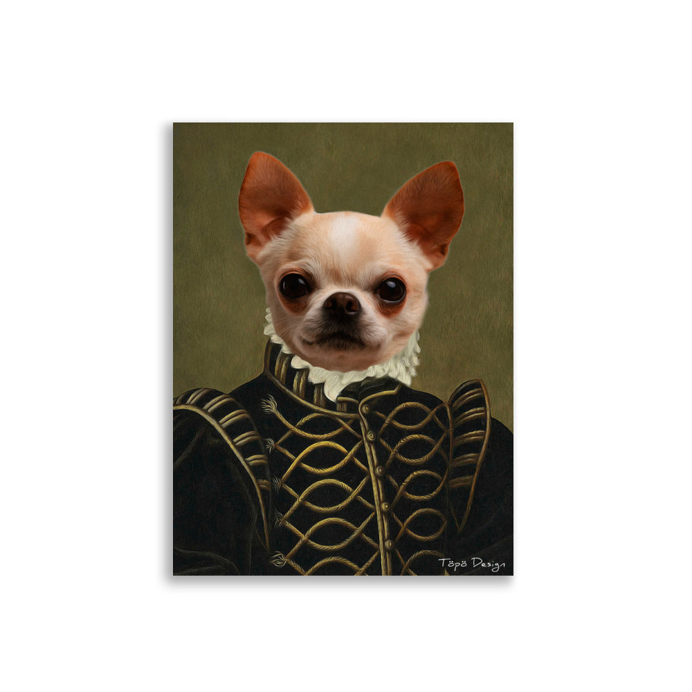 Chihuahua Juliste, The King