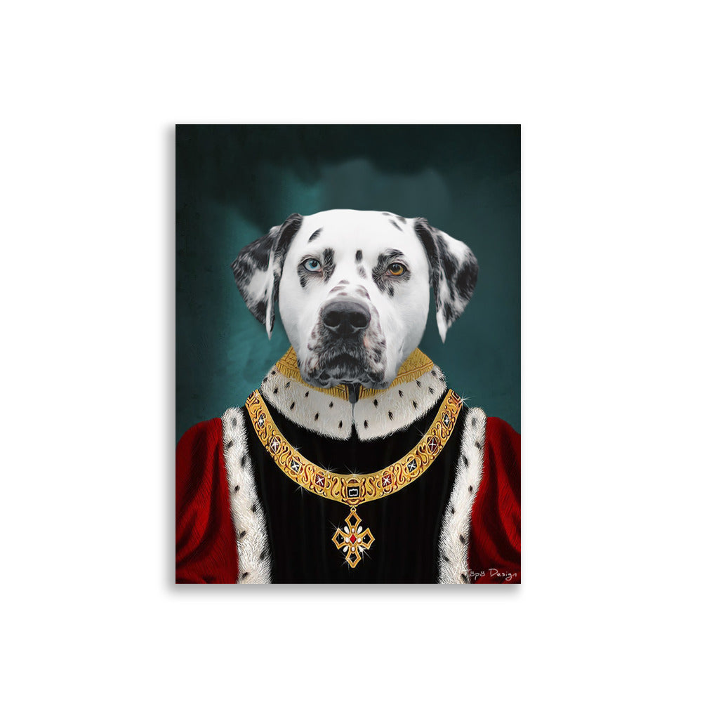 Dalmatiankoira Juliste, The King