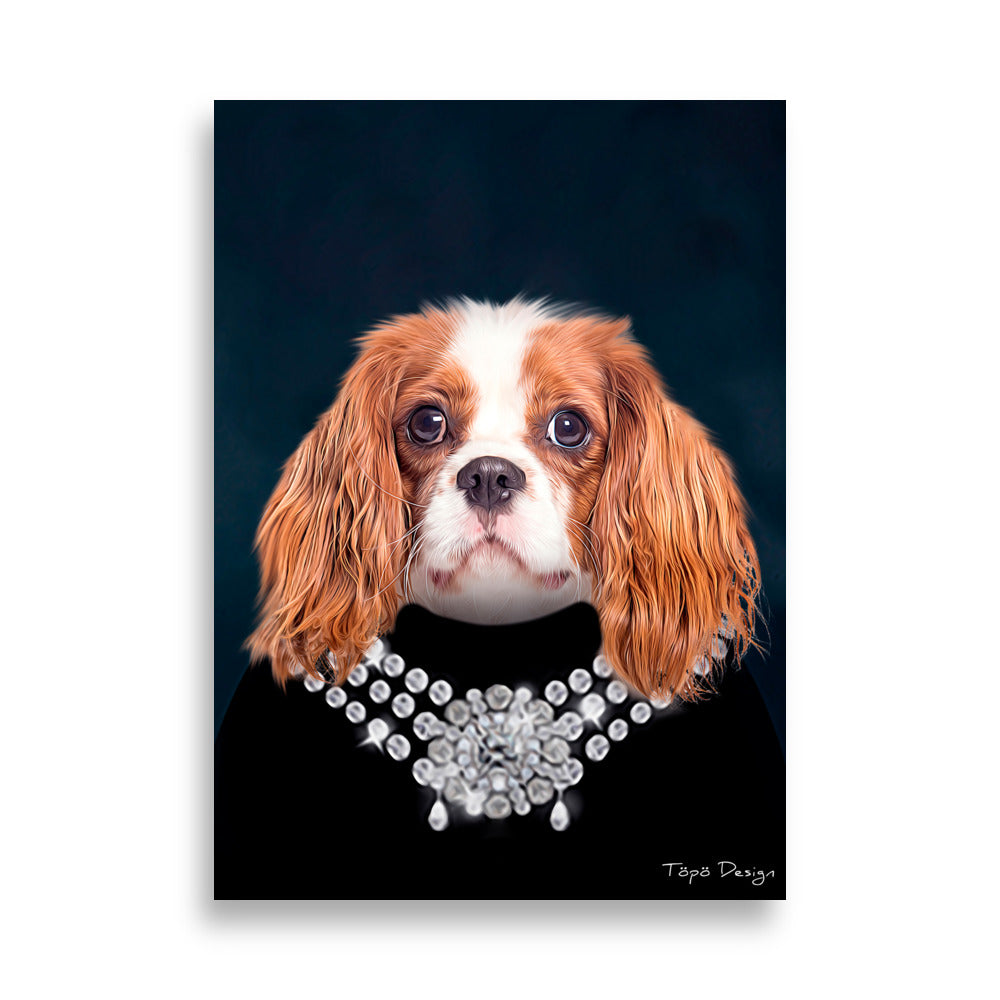 Cavalier Kingcharlesinspanieli Juliste, The King