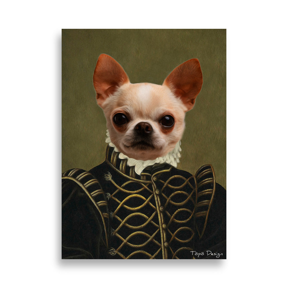 Chihuahua Juliste, The King