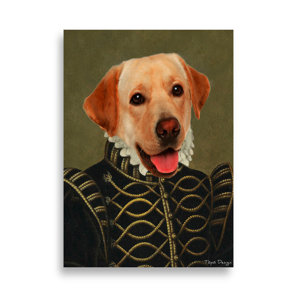 Labradorinnoutaja Juliste, The King