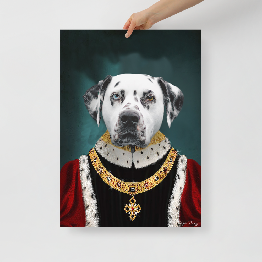 Dalmatiankoira Juliste, The King