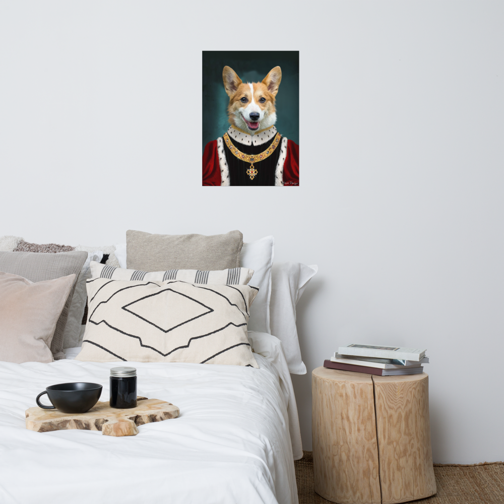Welsh corgi Juliste, The King