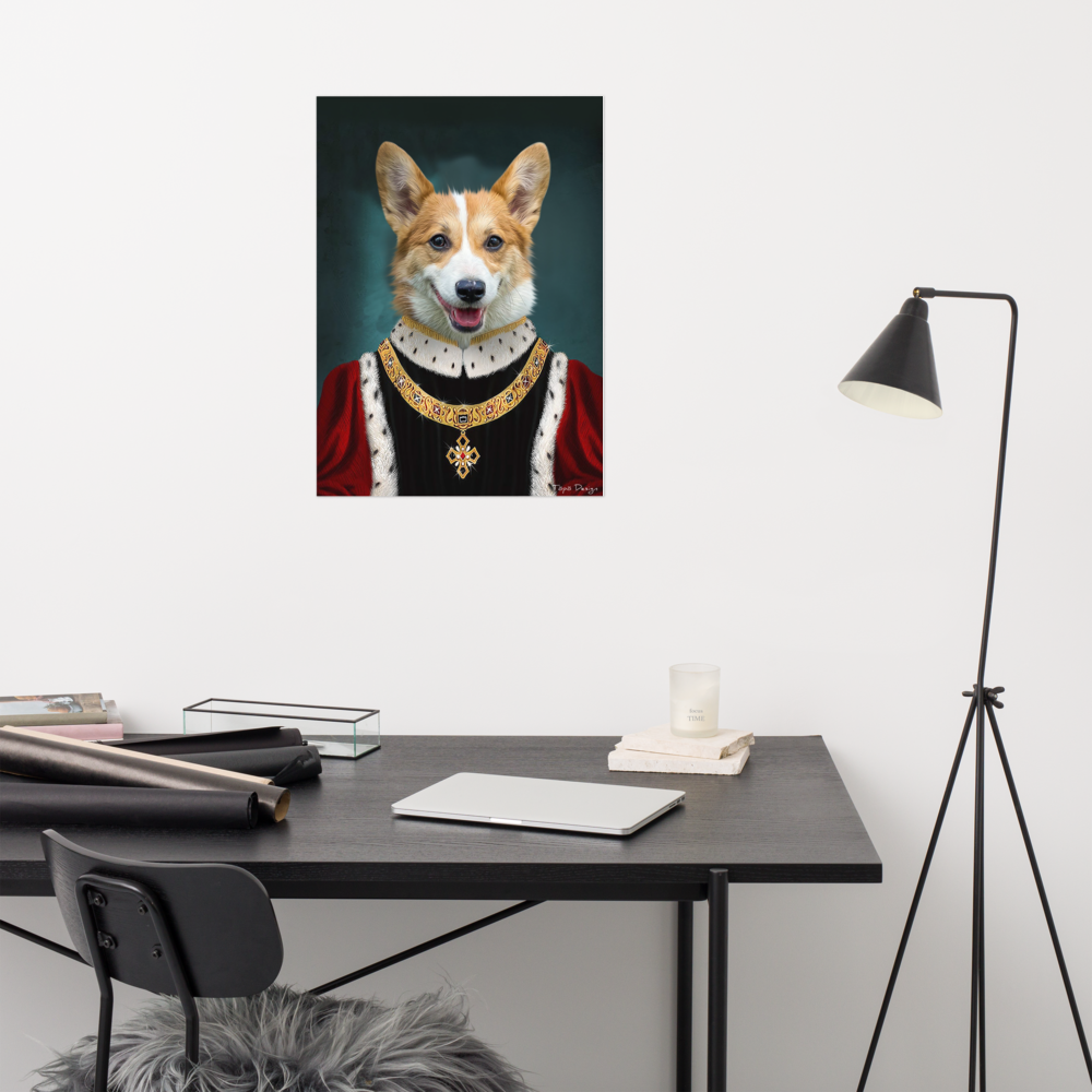 Welsh corgi Juliste, The King