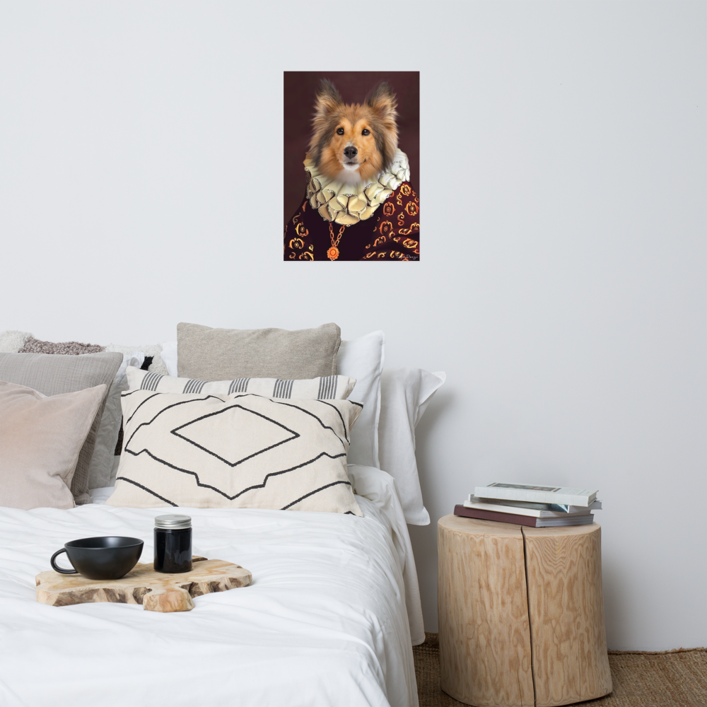 Shetlanninlammaskoira Juliste, The King