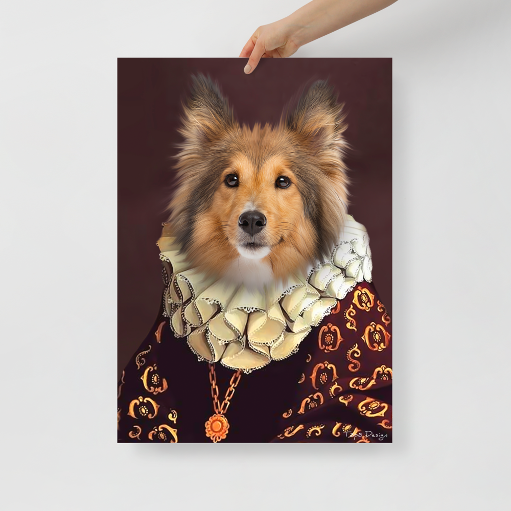 Shetlanninlammaskoira Juliste, The King