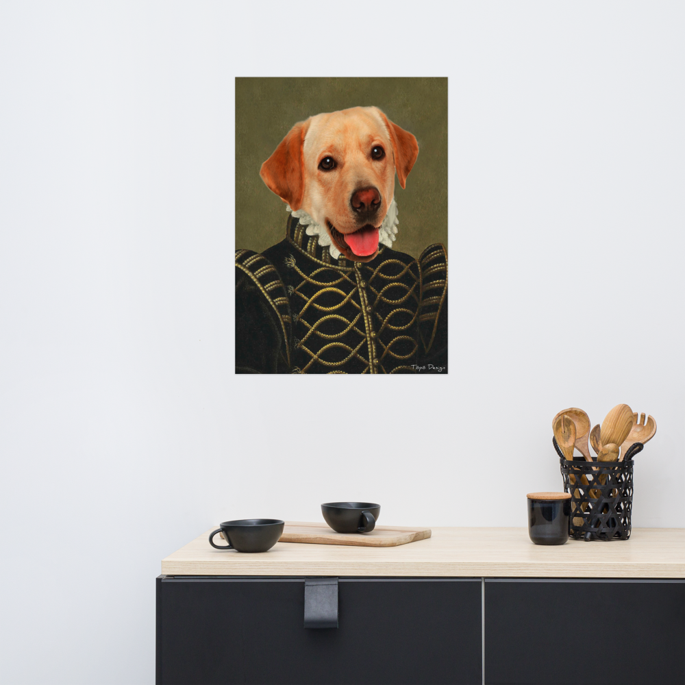 Labradorinnoutaja Juliste, The King