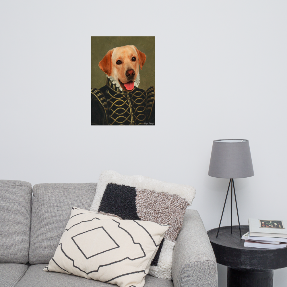 Labradorinnoutaja Juliste, The King