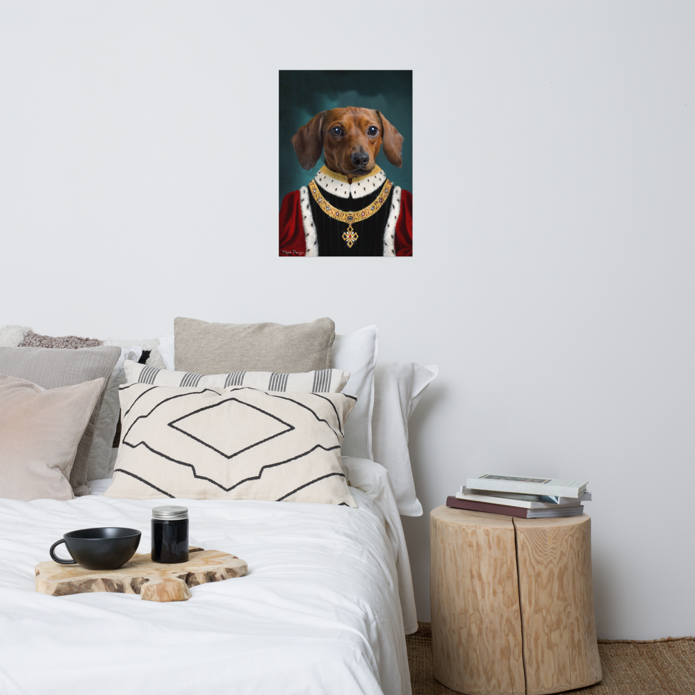 Mäyräkoira Juliste, The King