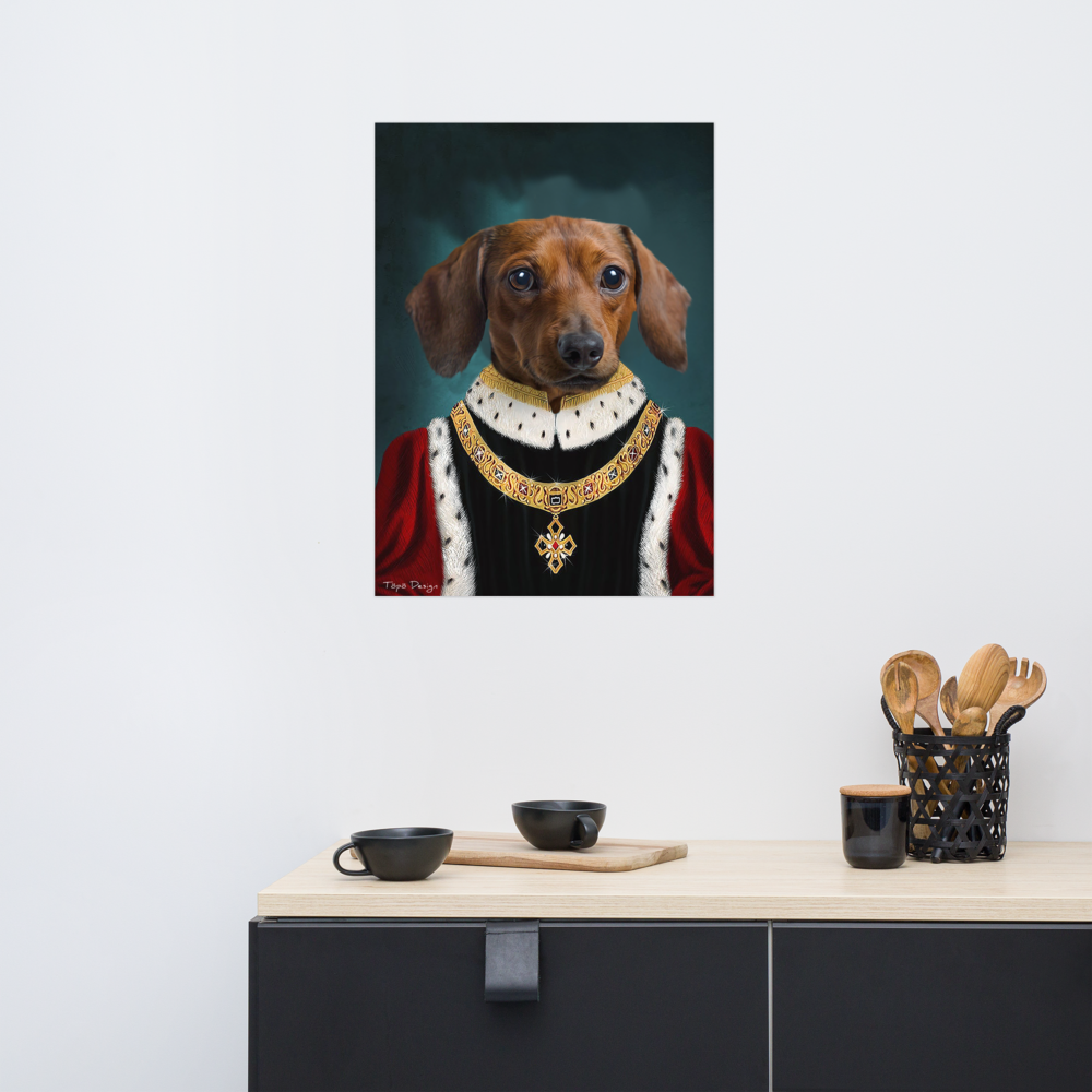 Mäyräkoira Juliste, The King
