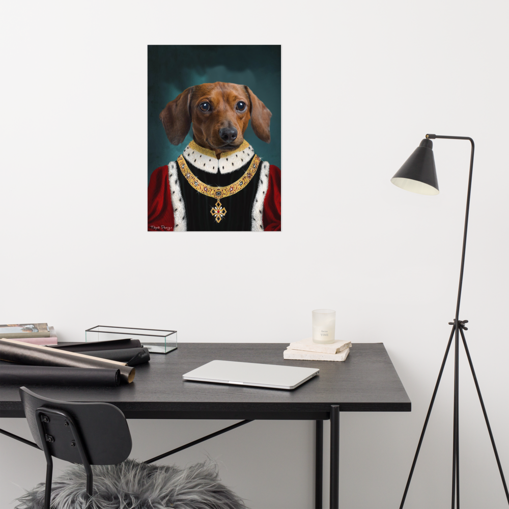 Mäyräkoira Juliste, The King