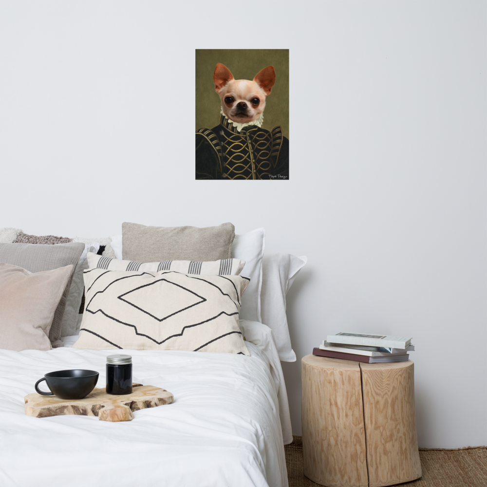 Chihuahua Juliste, The King