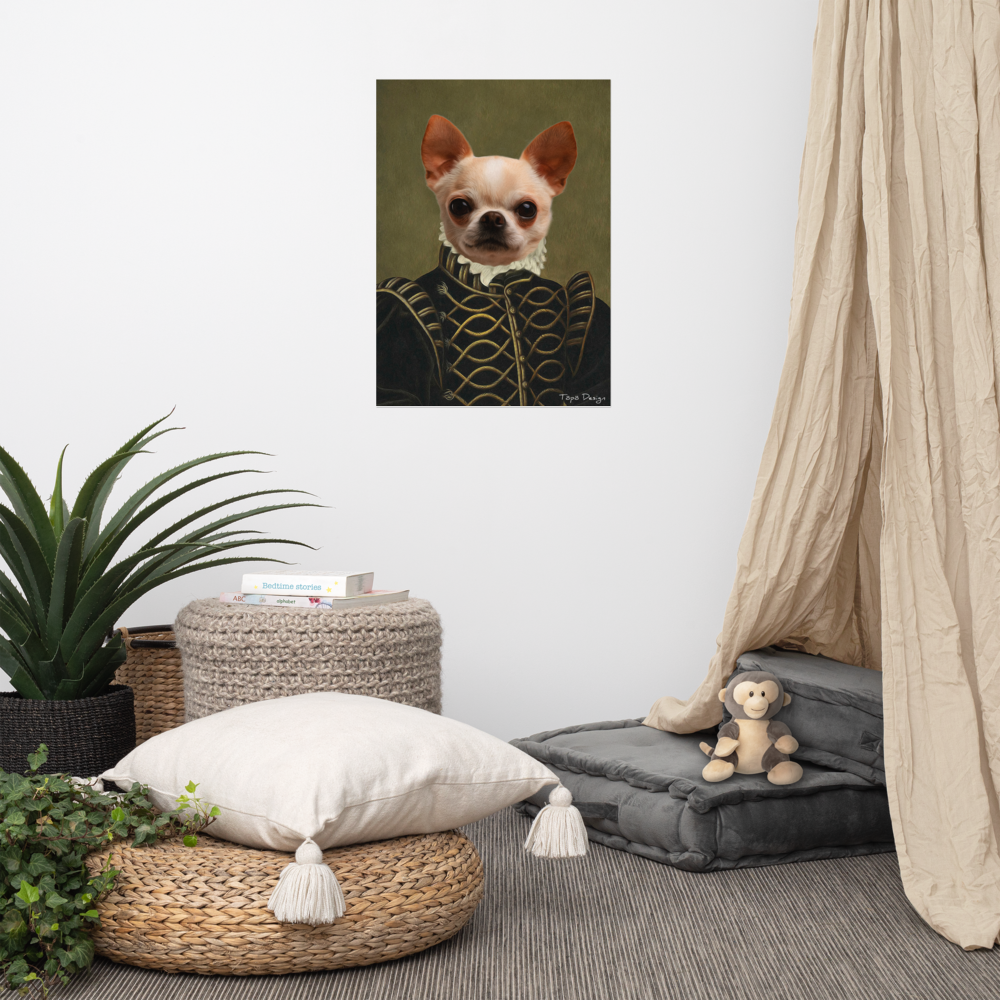 Chihuahua Juliste, The King