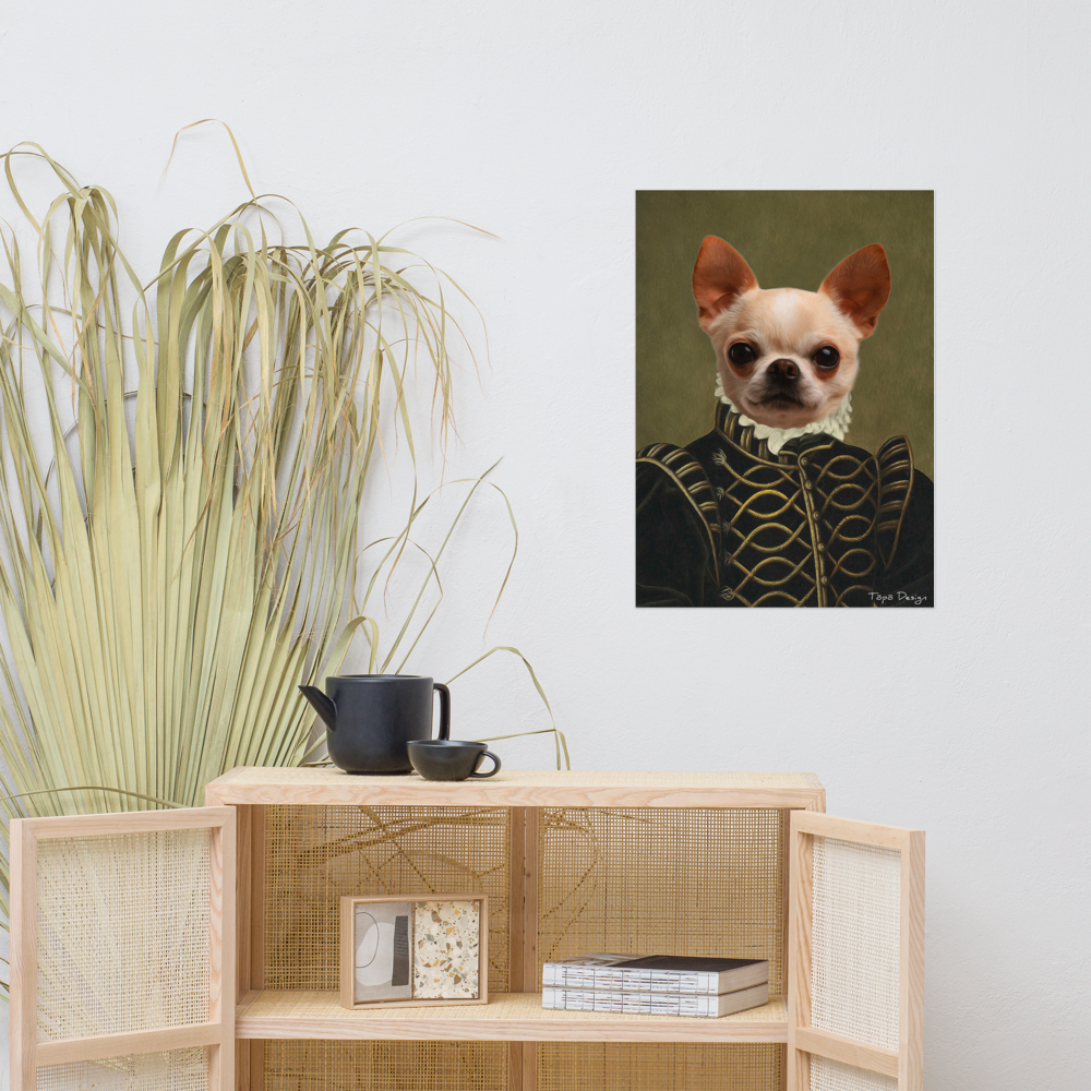 Chihuahua Juliste, The King