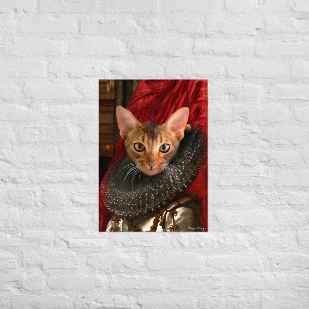 Abessinialainen kissa Juliste, The King
