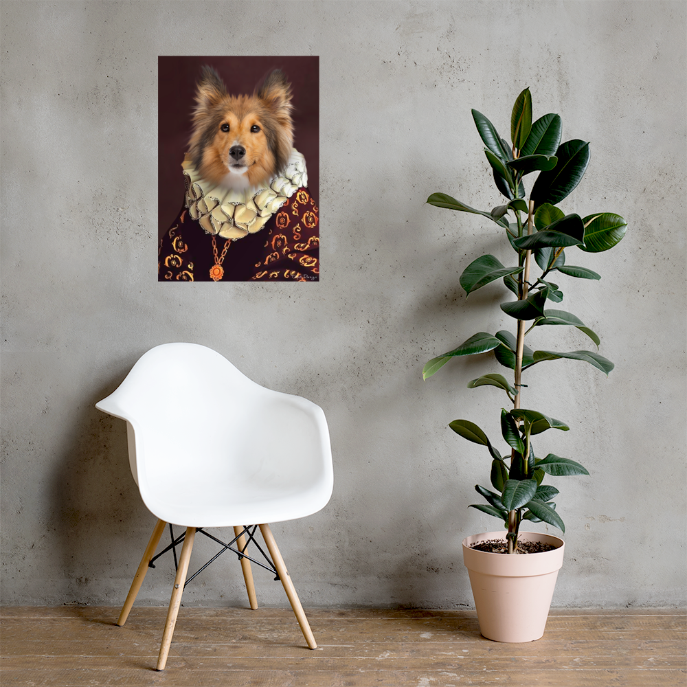 Shetlanninlammaskoira Juliste, The King