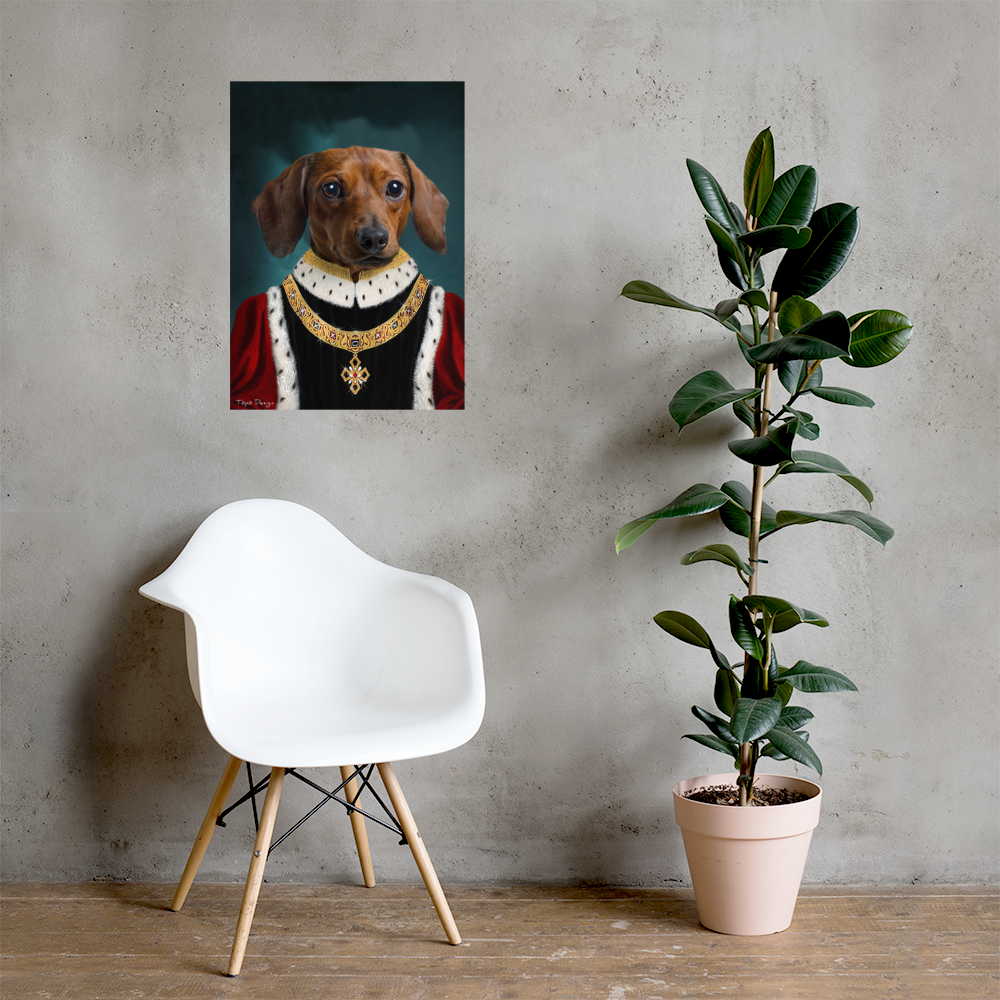 Mäyräkoira Juliste, The King