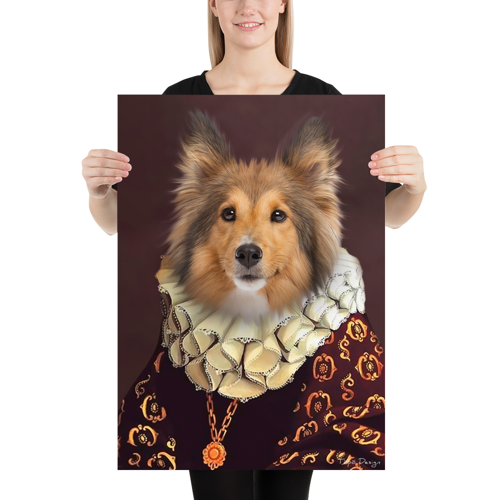 Shetlanninlammaskoira Juliste, The King