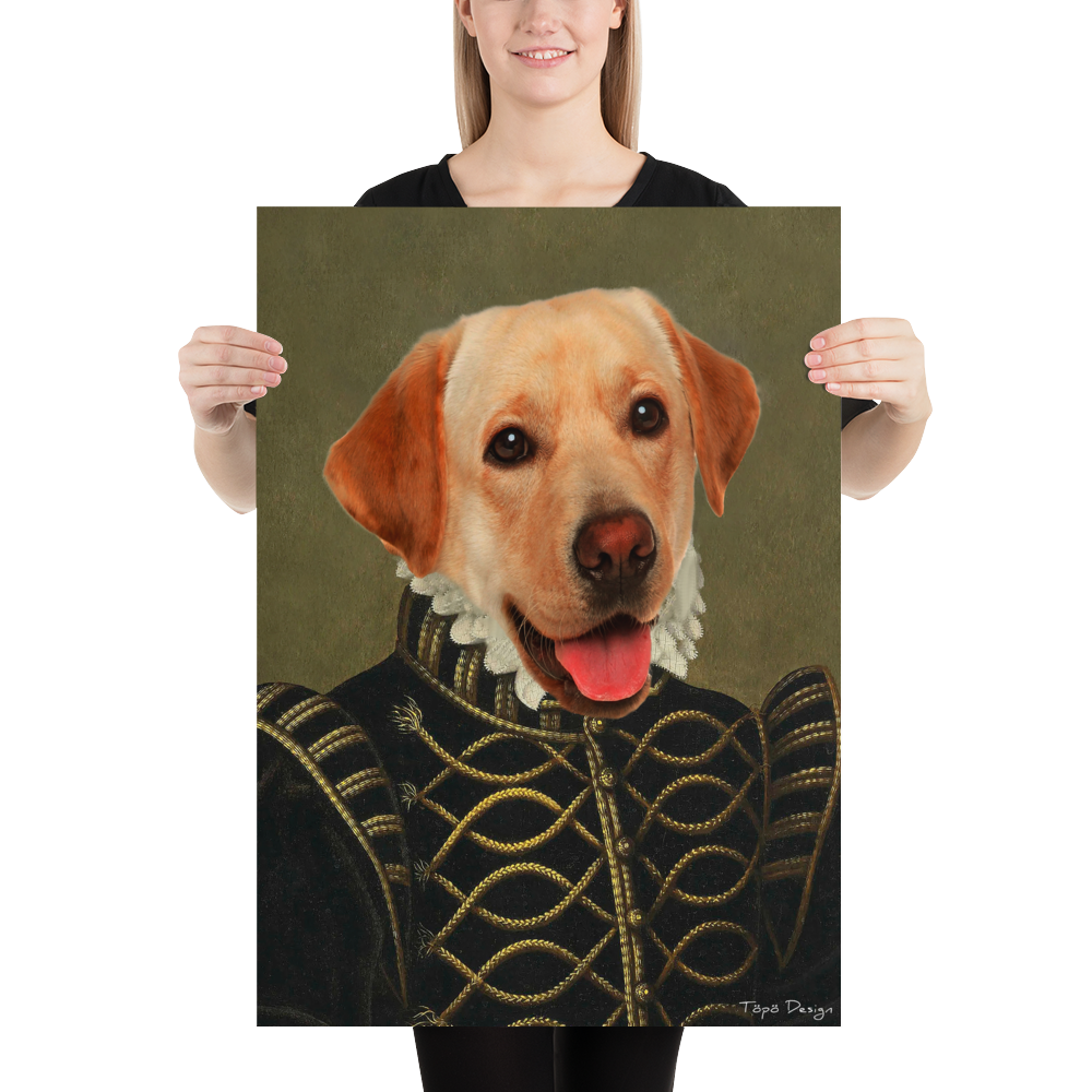 Labradorinnoutaja Juliste, The King