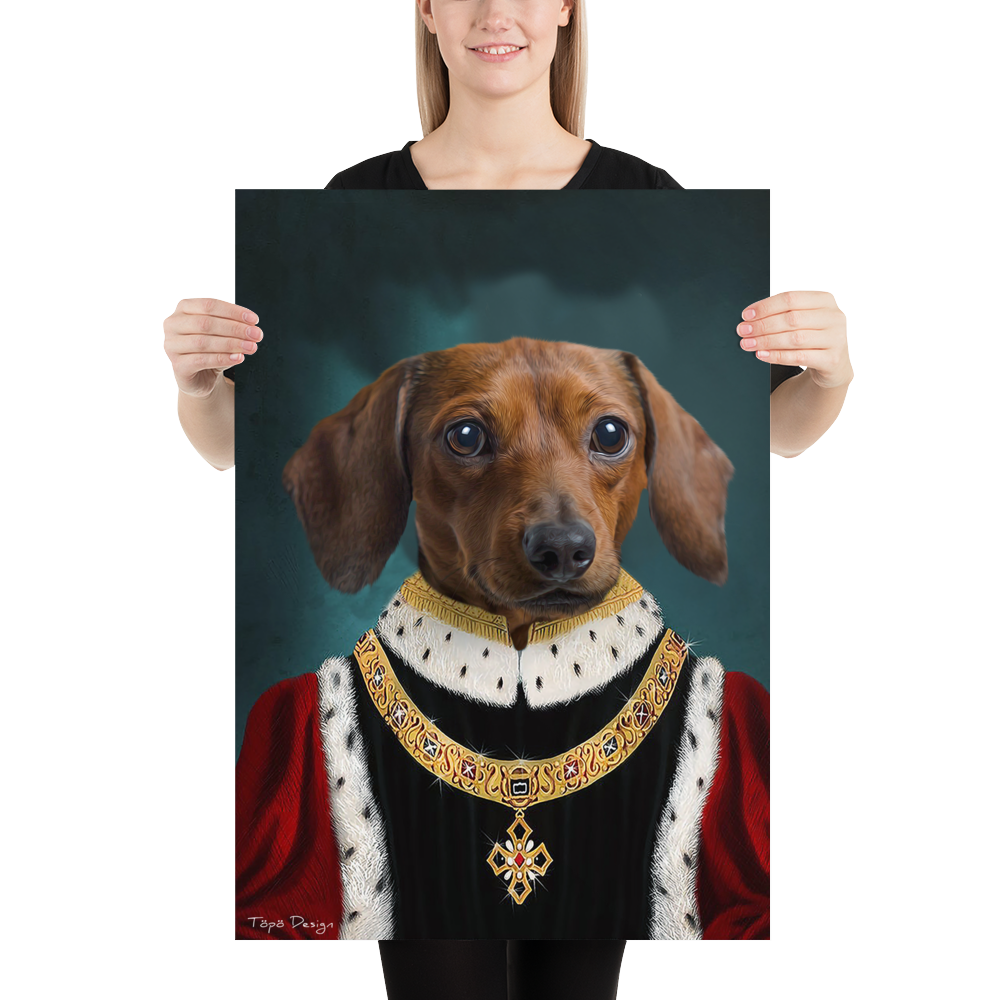 Mäyräkoira Juliste, The King