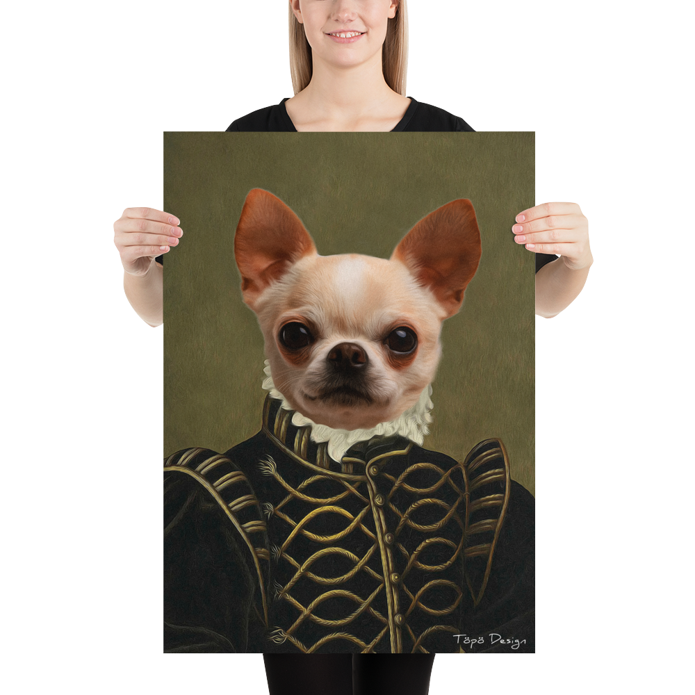 Chihuahua Juliste, The King