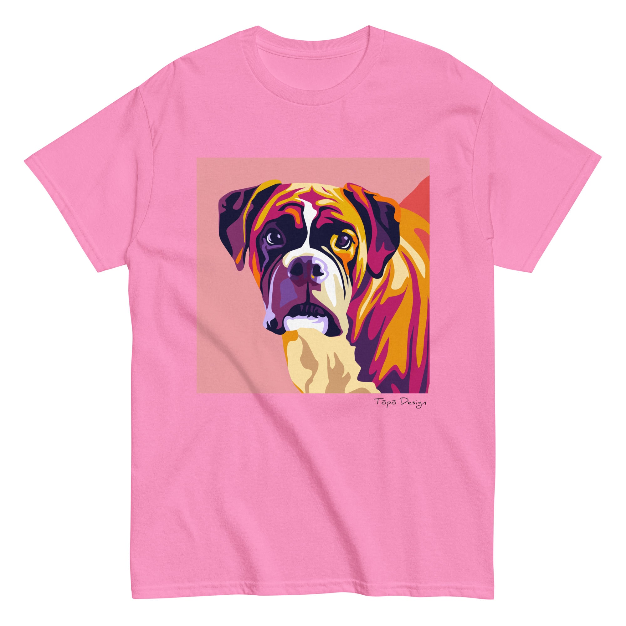Bokseri T-paita, Pop Art