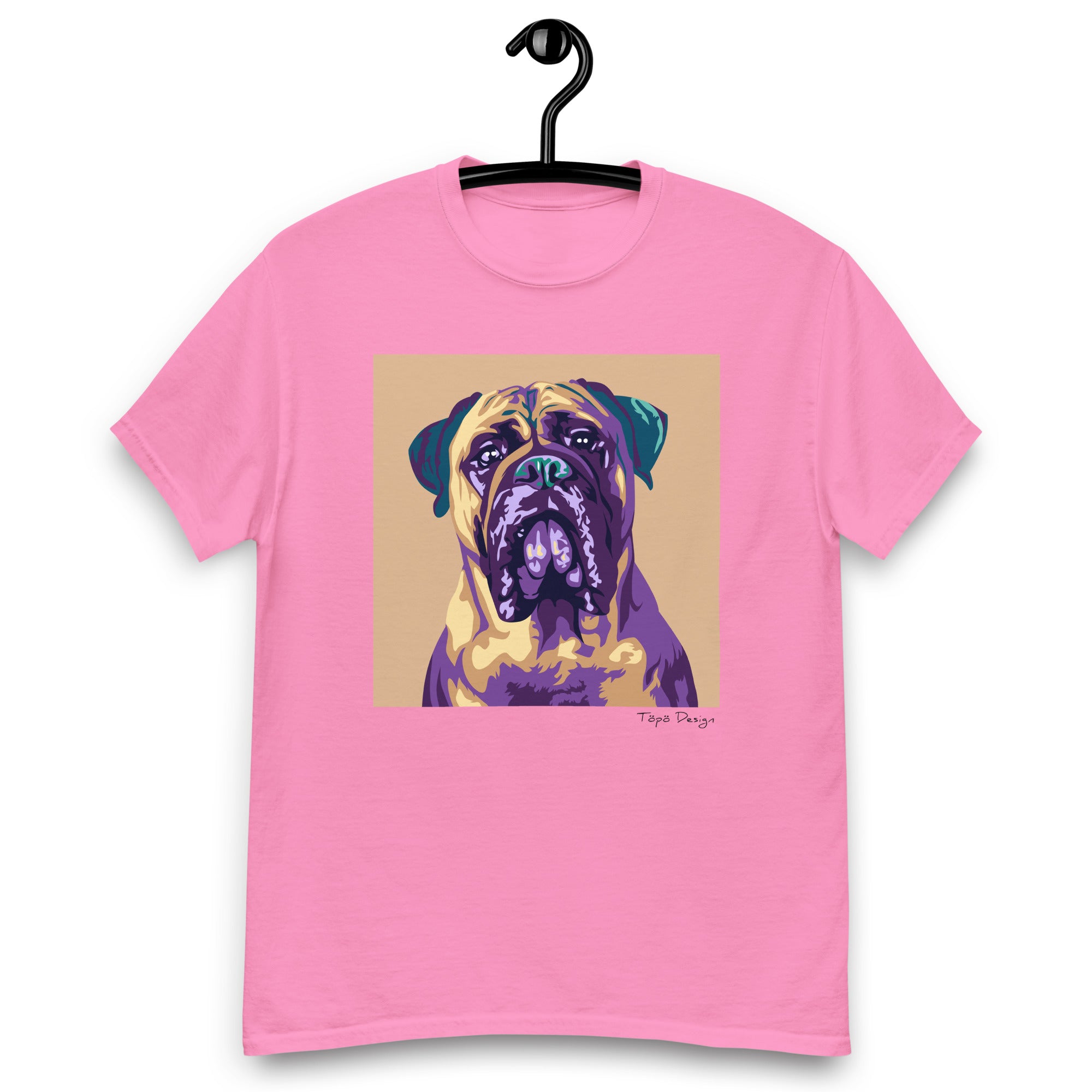 Bullmastiffi T-paita, Pop Art