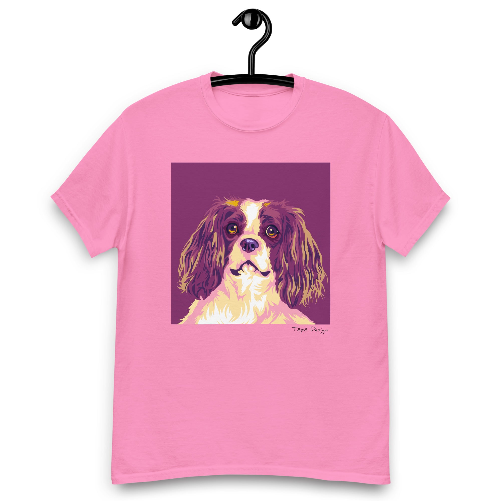Cavalier Kingcharlesinspanieli T-paita, Pop Art