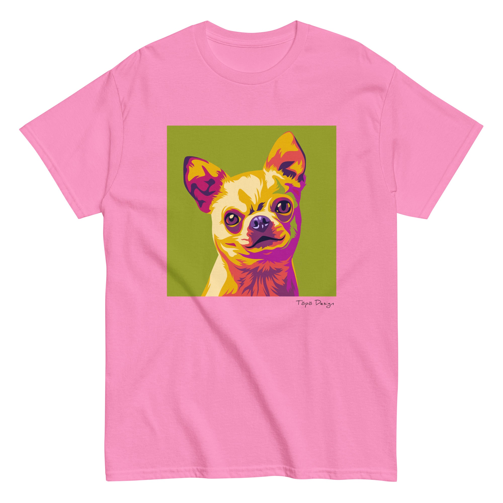 Chihuahua T-paita, Pop Art