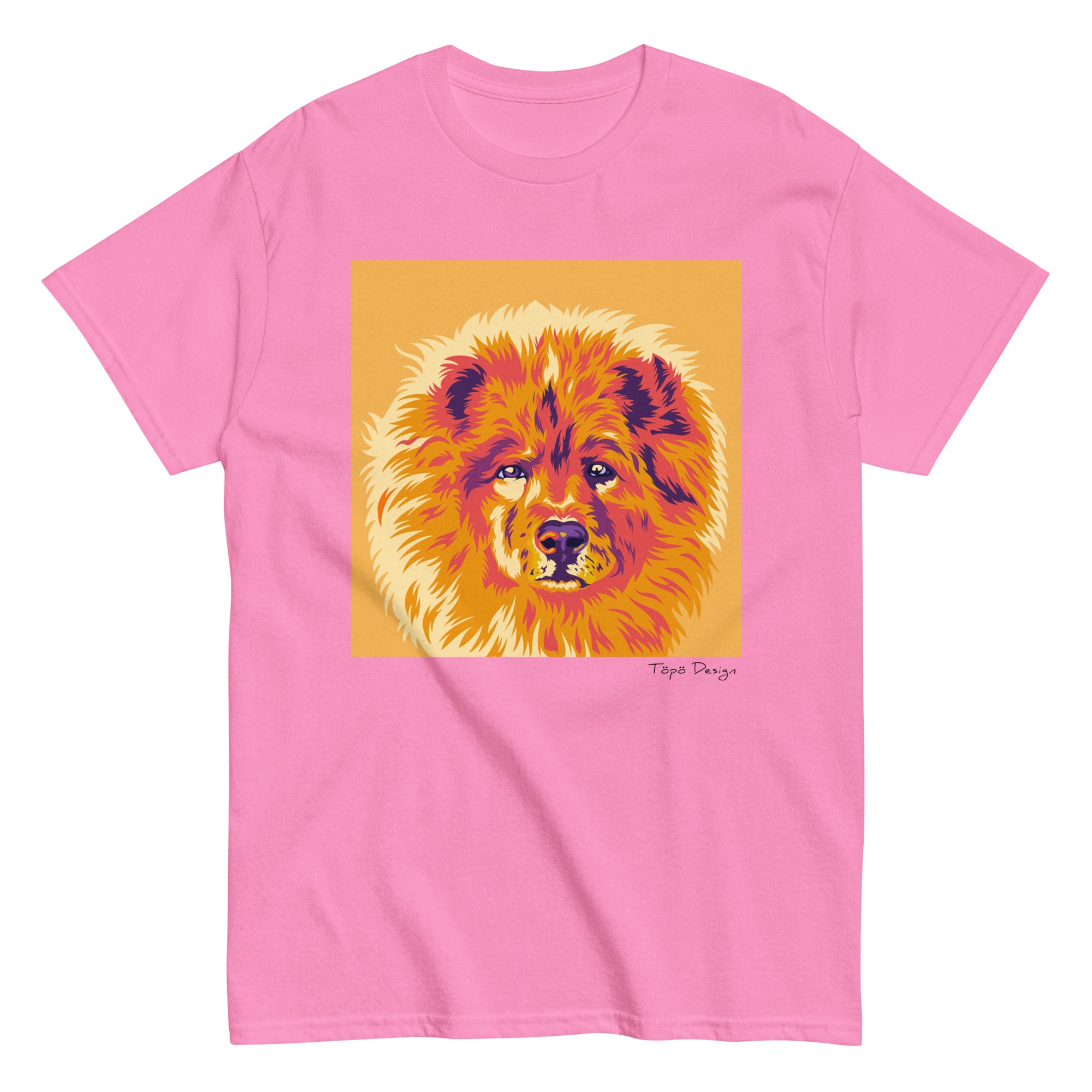 Chow chow T-paita, Pop Art