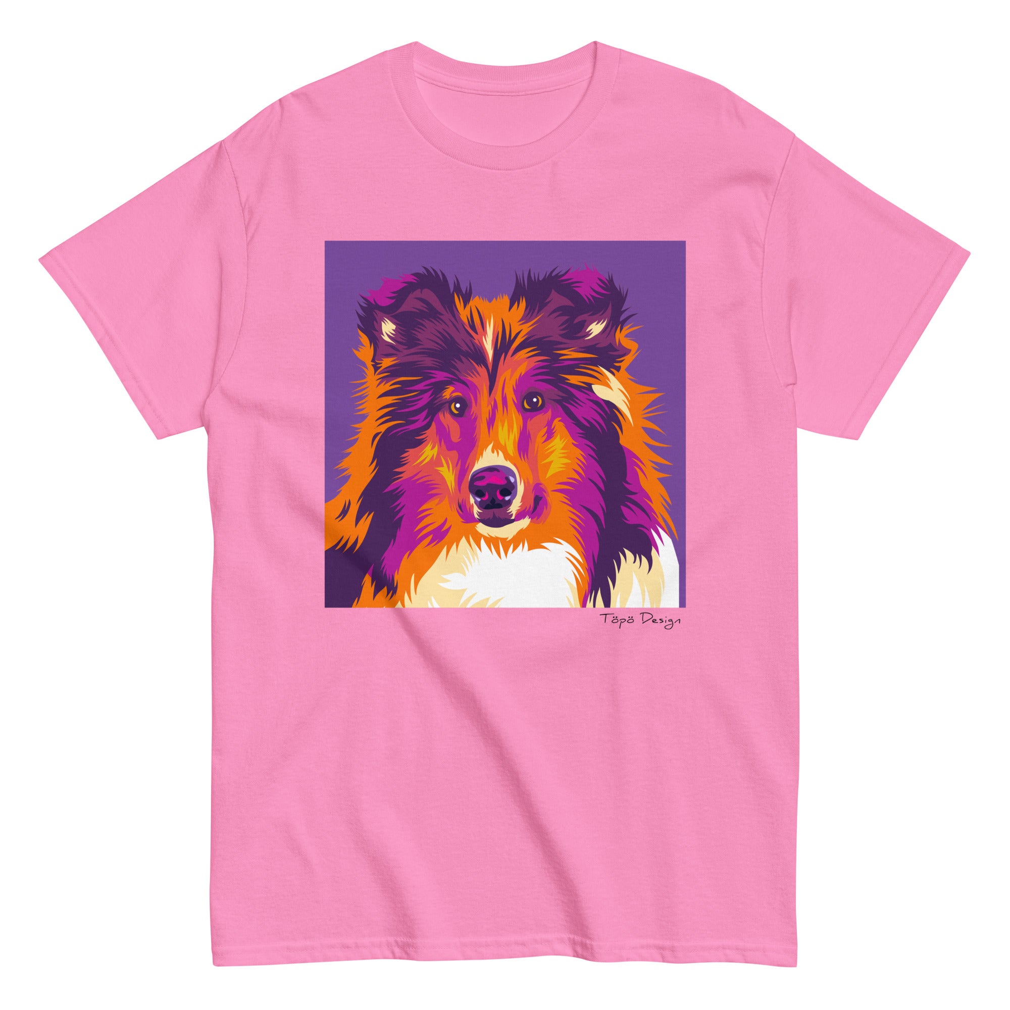 Collie T-paita, Pop Art