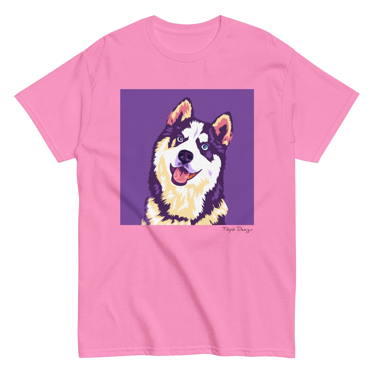 Husky T-paita, Pop Art
