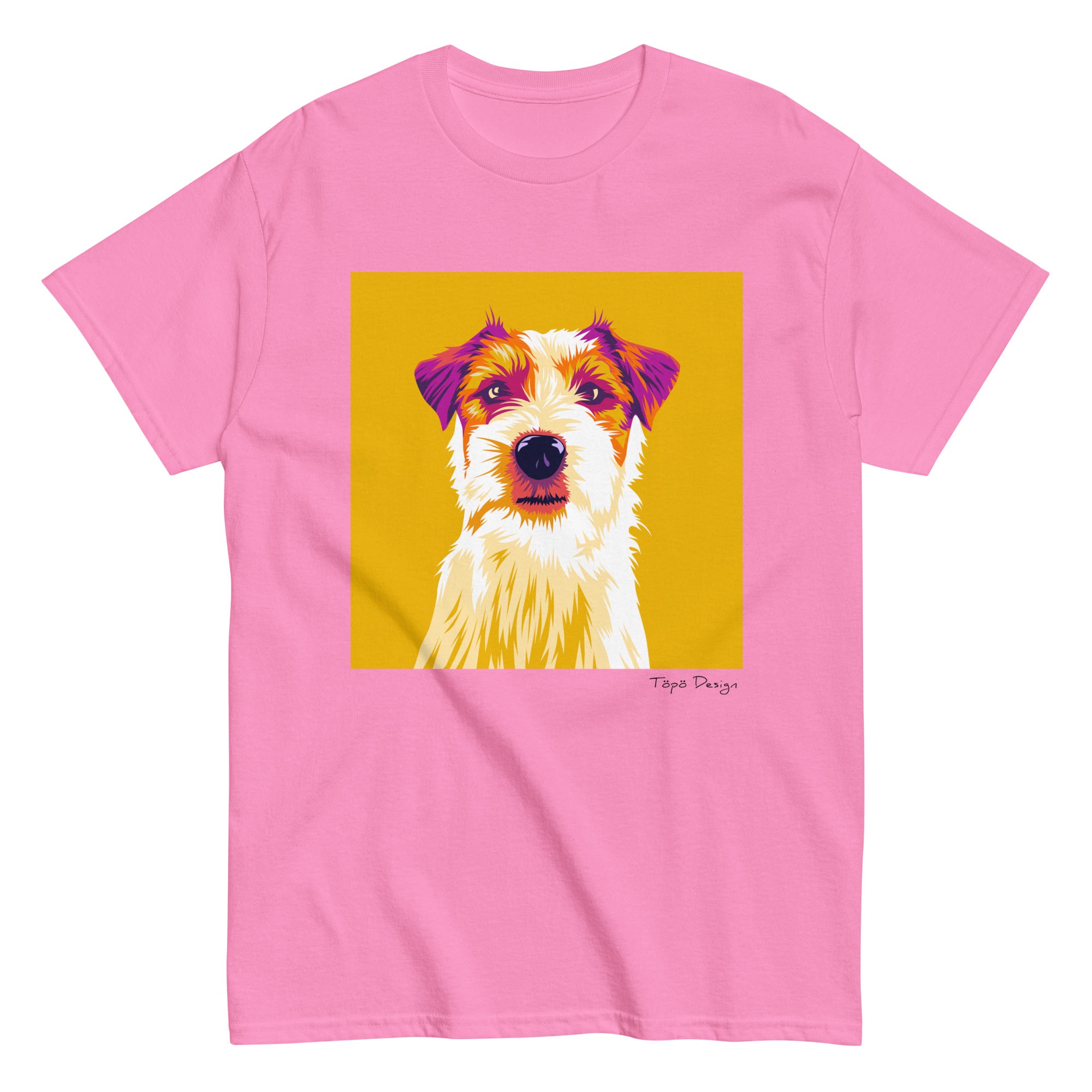 Jackrusselinterrieri T-paita, Pop Art