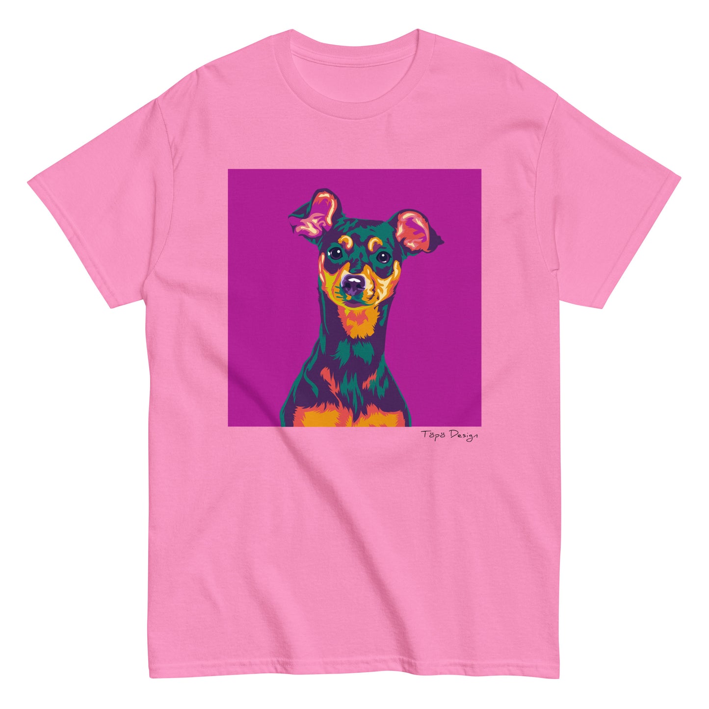 Kääpiöpinseri T-paita, Pop Art