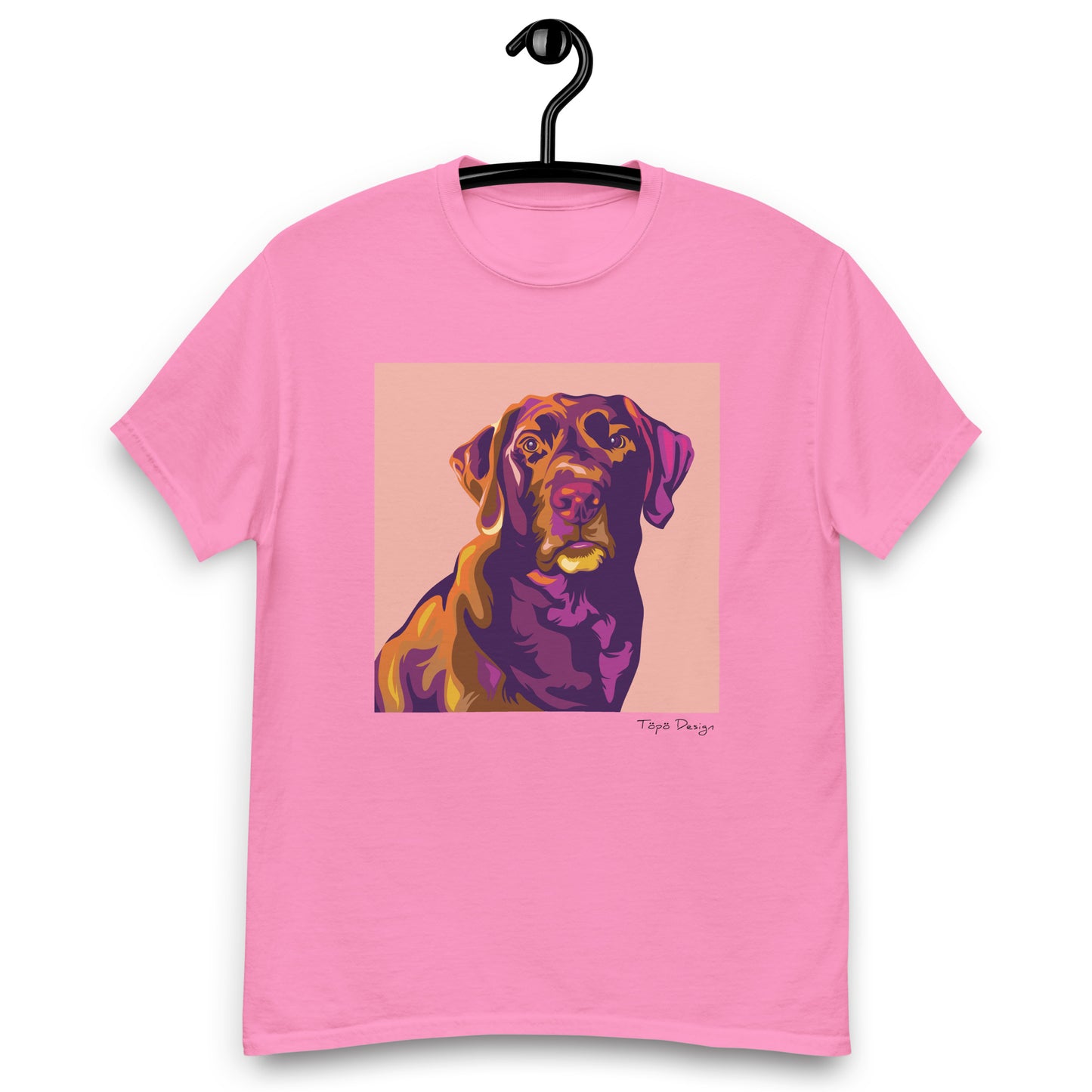 Labradorinnoutaja T-paita, Pop Art