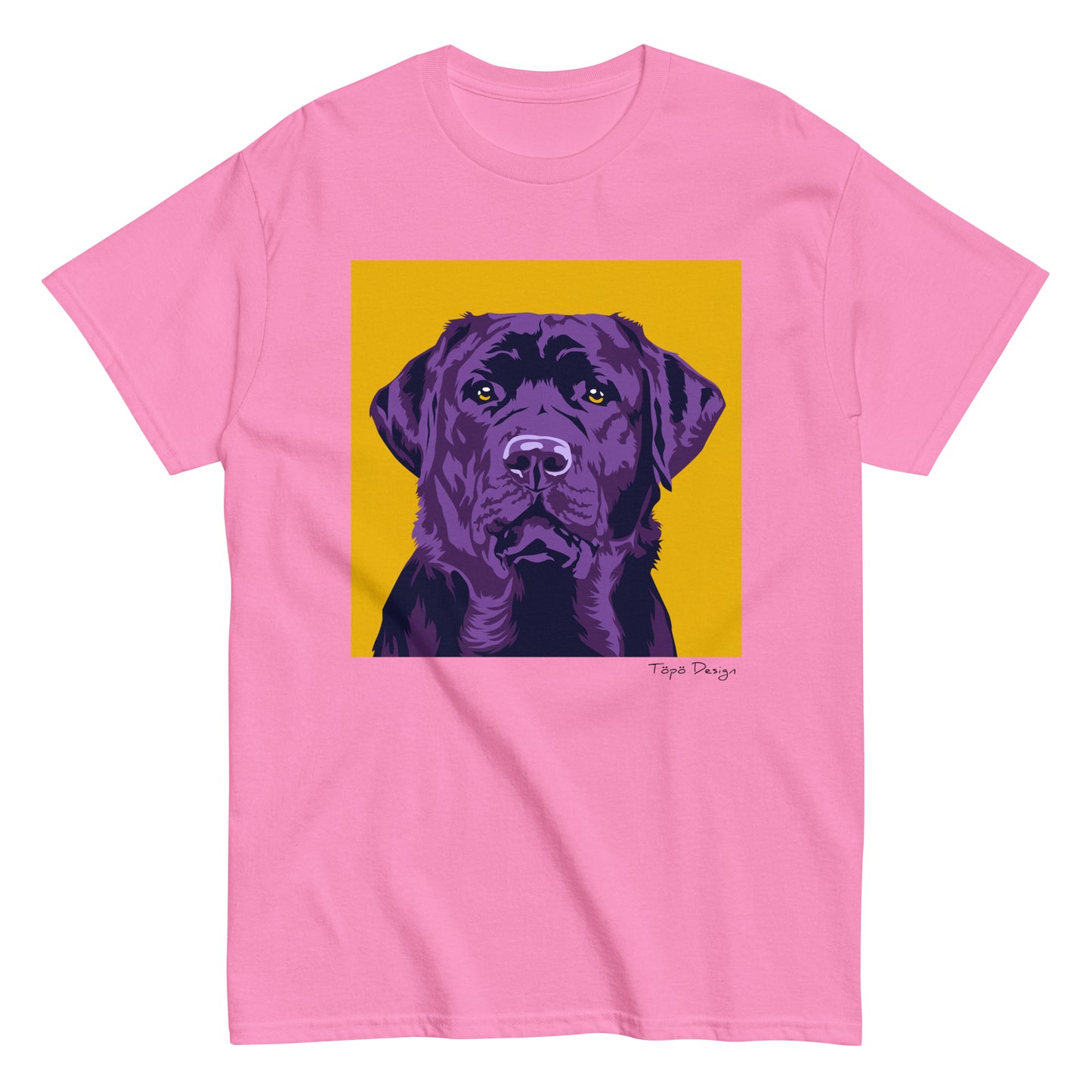Labradorinnoutaja T-paita, Pop Art