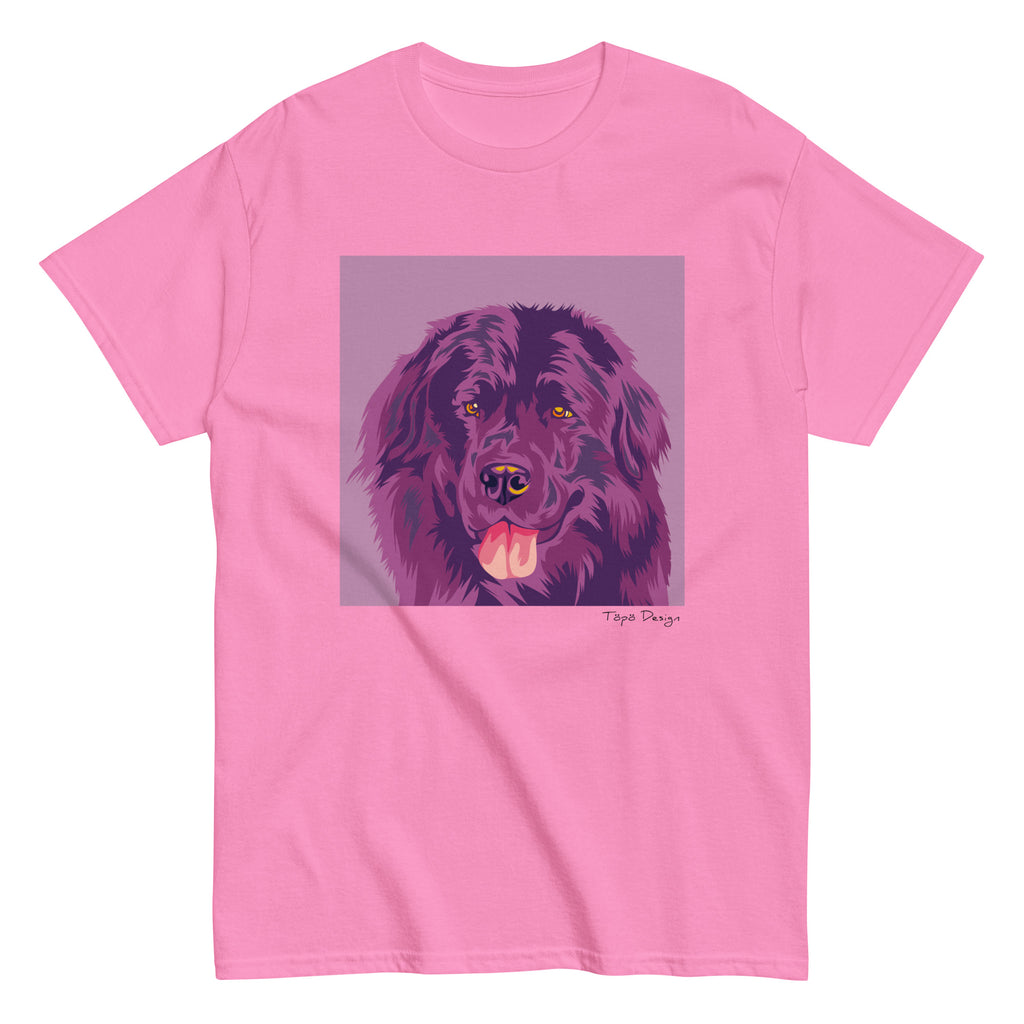 Newfoundlandinkoira T-paita, Pop Art